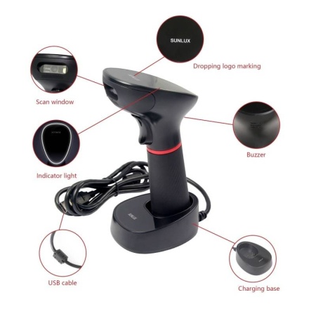 Сканер штрихкода Sunlux XL-9610