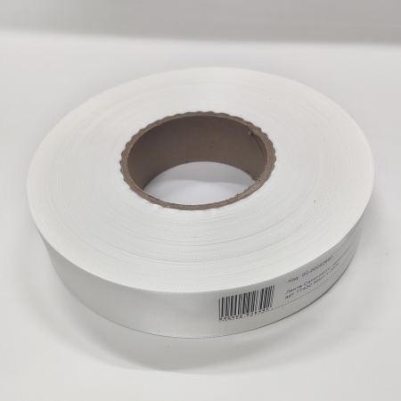 MP_3_Сатиновая лента элегантная белая TT430, 35мм x 200м