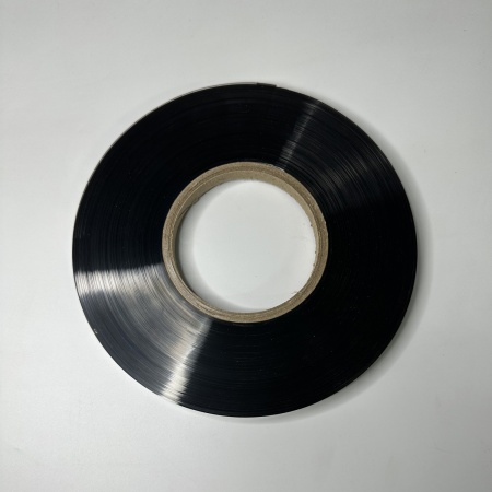 MP_4_ST302B Лента силиконовая полупрозрачная 0,2 мм черная 10мм x 100м