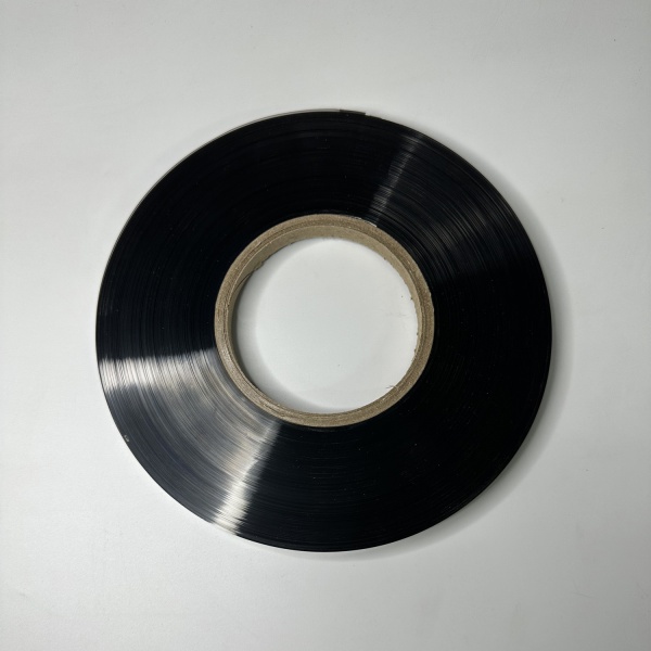 MP_4_ST302B Лента силиконовая полупрозрачная 0,2 мм черная 10мм x 100м