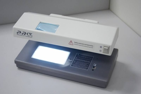 Детектор банкнот PRO 12LPM gray