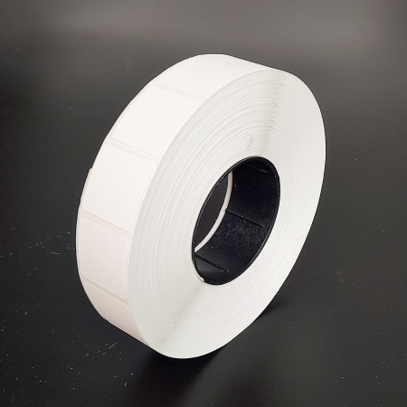 MP_6_Термоэтикетки 20х20 мм ЭКО (квадрат). 2000 этикеток в ролике, втулка 40 мм