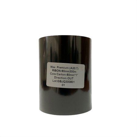 MPW_1_Риббон A20.7 Wax premium 80мм х 300м, OUT