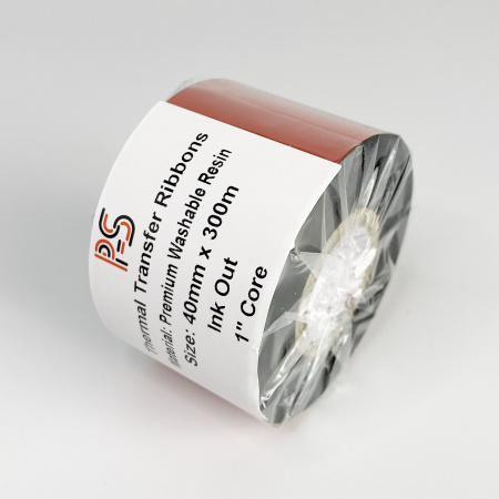 MP_3_Черный риббон PS Resin Premium Washable 40мм х 300м (термотрансферная лента), OUT, 1''