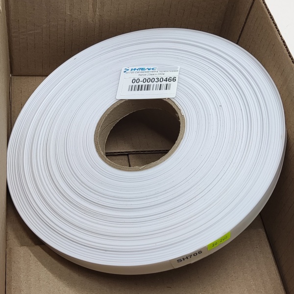 MP_2_Сатиновая лента термоклеевая белая SH705, 20мм х 200м