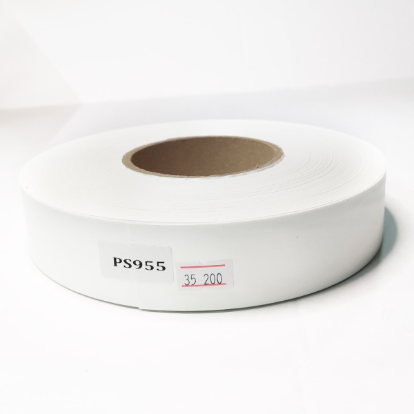 MP_4_Сатиновая лента двухсторонняя матовая белая PS955, 35 мм х 200 м