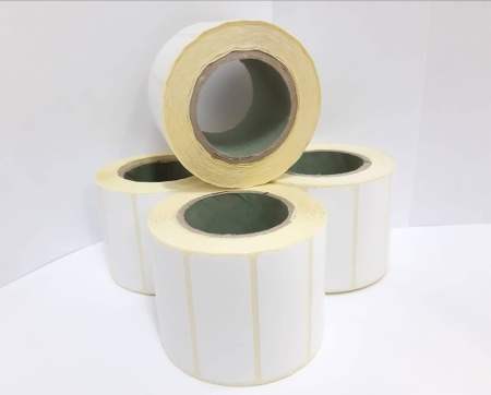 Термотрансферные полуглянцевые этикетки (ПГ) 50x20 мм Термотрансферные полуглянцевые этикетки (ПГ) 50x20 мм