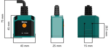 Сканер штрихкодов iData DM 1200_6