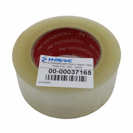 MP_4_Лента упаковочная (скотч) Нова Ролл 48мм*150м, NOVAROLL 204, прозрачная