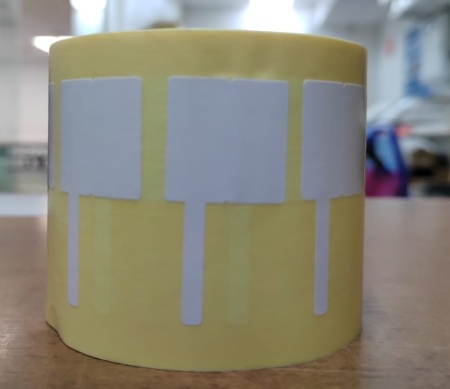 Ярлыки-Колышки 48х24 ПГ белые