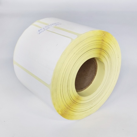 MP_2_Термоэтикетки 80х50 мм ЭКО (самоклеящиеся). 1000 этикеток в ролике, втулка 40 мм