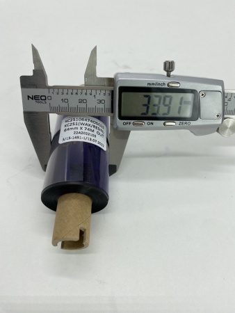 MP_4_Термотрансферная красящая лента КС251-1/2-64-74-OUT-WaxResin (вт110мм)