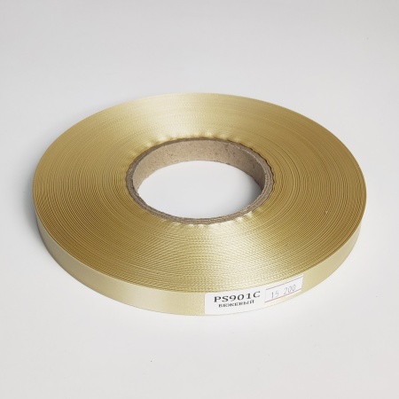 MP_2_Сатиновая лента стандарт бежевая PS901С, 15мм х 200м