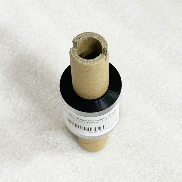 MP_4_Риббон C20.1 Resin Premium + Textile 35мм х 74м, ширина втулки 110 мм, намотка OUT, диаметр втулки 0,5''