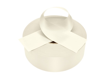 Молочная сатиновая лента стандарт PS901С