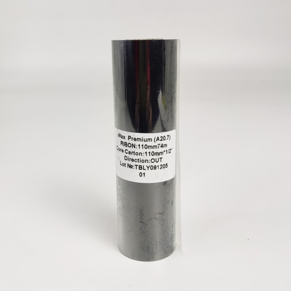 MP_2_Черный риббон A20.7 Wax Premium 110мм х 74м, OUT, 0.5''