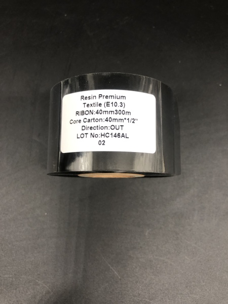 MP_2_Риббон E10.3 Resin Premium Textile 40мм x 300м, OUT, 1