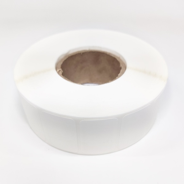 MP_4_Термотрансферные этикетки 30х20 мм ПП матовые (полипропилен). 2000 этикеток в ролике, втулка 40 мм