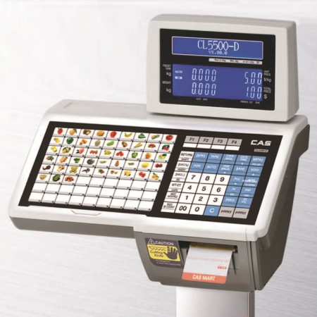Весы с печатью этикеток CAS CL5000D