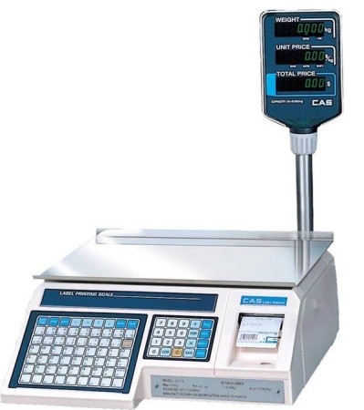 Весы с печатью этикеток CAS LP-30 (v.1.6.)